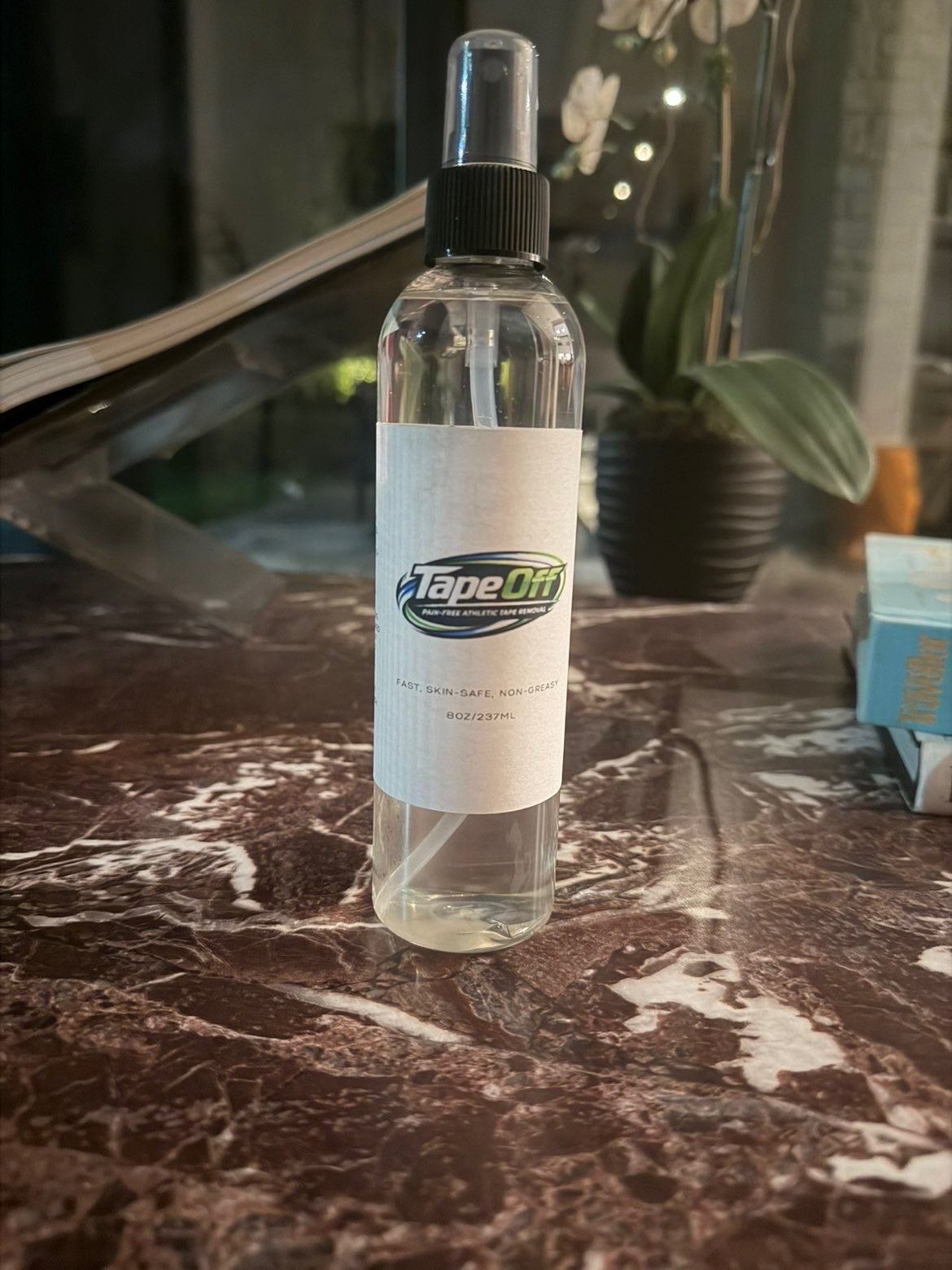 Tape Off Spray